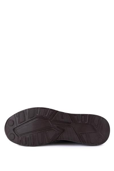 Tamer Tanca Erkek Hakiki Deri Kahverengi Sneakers & Spor Ayakkabı