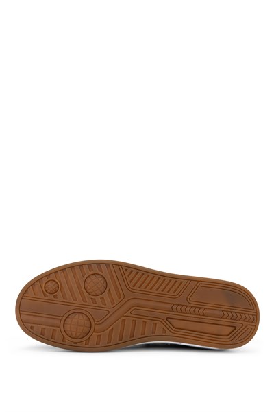 Tamer Tanca Erkek Hakiki Deri Kahverengi Sneakers & Spor Ayakkabı