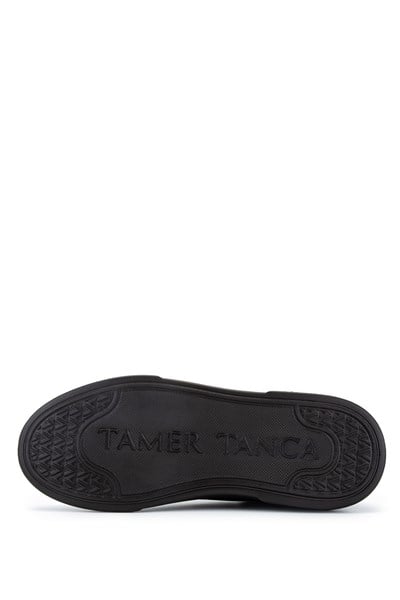 Tamer Tanca Erkek Hakiki Deri Kahverengi Taban Sneakers & Spor Ayakkabı
