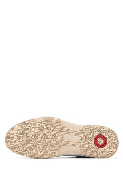 Tamer Tanca Erkek Hakiki Deri Kırık Beyaz Sneakers & Spor Ayakkabı