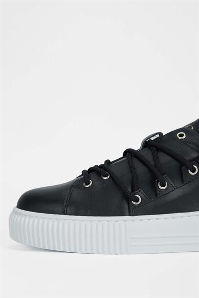 Tamer Tanca Erkek Hakiki Deri Lacivert Sneakers & Spor Ayakkabı