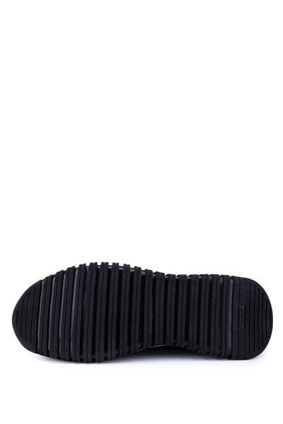 Tamer Tanca Erkek Hakiki Deri Lacivert Sneakers & Spor Ayakkabı