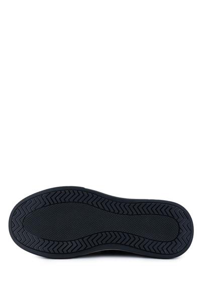 Tamer Tanca Erkek Hakiki Deri Lacivert Sneakers & Spor Ayakkabı