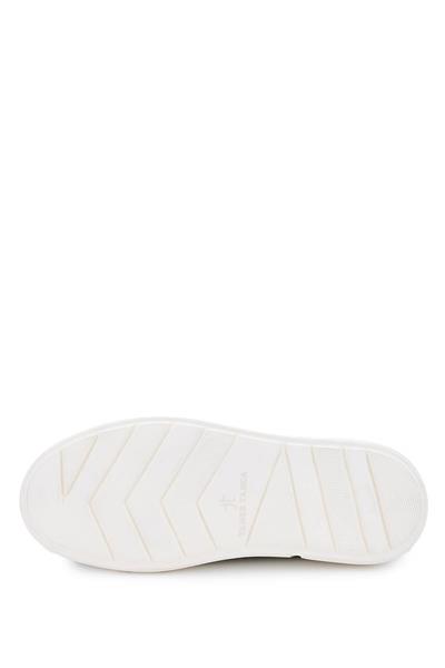 Tamer Tanca Erkek Hakiki Deri Siyah Açma Sneakers & Spor Ayakkabı
