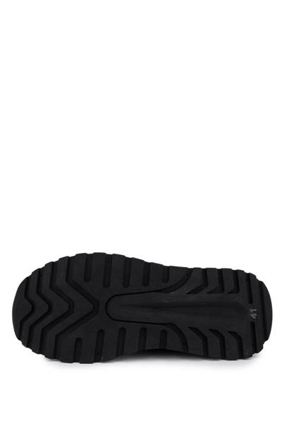 Tamer Tanca Erkek Hakiki Deri Siyah Açma Sneakers & Spor Ayakkabı