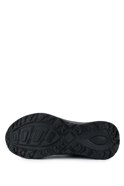 Tamer Tanca Erkek Hakiki Deri Siyah Antik Sneakers & Spor Ayakkabı