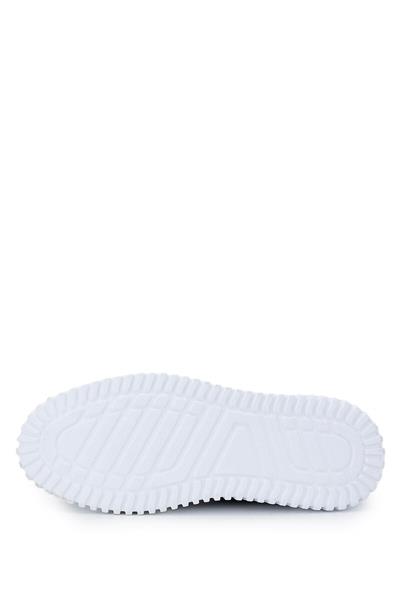 Tamer Tanca Erkek Hakiki Deri Siyah Nubuk Sneakers & Spor Ayakkabı