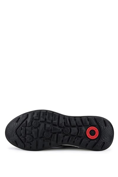 Tamer Tanca Erkek Hakiki Deri Siyah Sneakers & Spor Ayakkabı