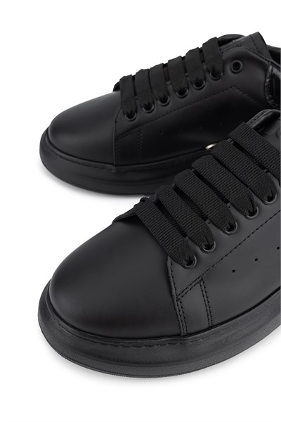 Tamer Tanca Erkek Hakiki Deri Siyah Sneakers & Spor Ayakkabı