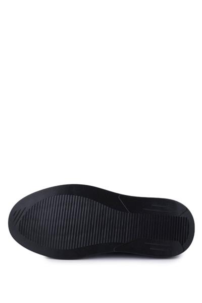 Tamer Tanca Erkek Hakiki Deri Siyah Sneakers & Spor Ayakkabı