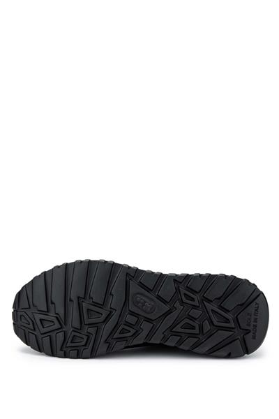 Tamer Tanca Erkek Hakiki Deri Siyah Sneakers & Spor Ayakkabı