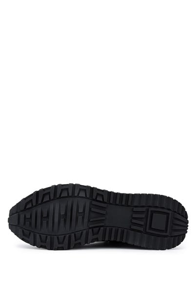 Tamer Tanca Erkek Hakiki Deri Siyah Sneakers & Spor Ayakkabı