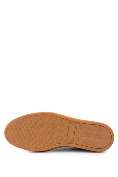 Tamer Tanca Erkek Hakiki Deri Siyah Sneakers & Spor Ayakkabı
