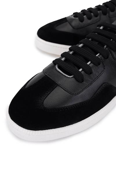 Tamer Tanca Erkek Hakiki Deri Siyah Sneakers & Spor Ayakkabı