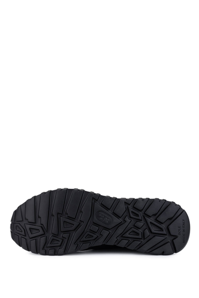 Tamer Tanca Erkek Hakiki Deri Siyah Sneakers & Spor Ayakkabı