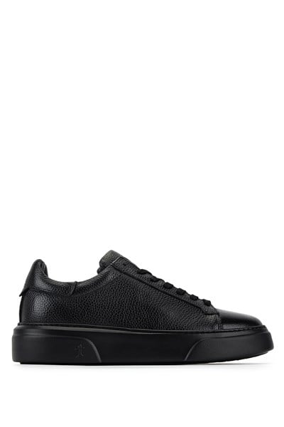 Tamer Tanca Erkek Hakiki Deri Siyah/Siyah Sneakers & Spor Ayakkabı