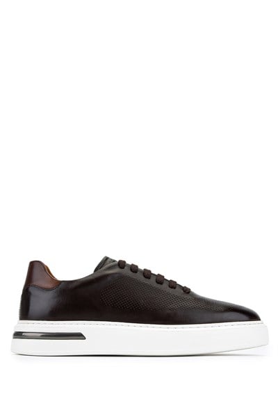 Tamer Tanca Erkek Hakiki Deri Kahve Sneakers & Spor Ayakkabı