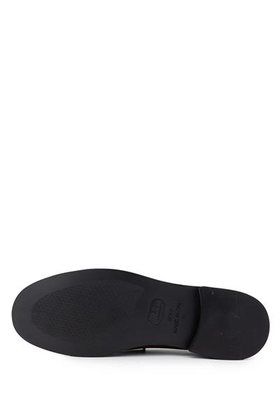 Tamer Tanca Erkek Hakiki Deri Taba Bufalo Loafer Ayakkabı