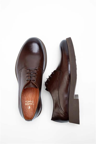 Tamer Tanca Erkek Hakiki Deri Taba Bufalo Casual Ayakkabı