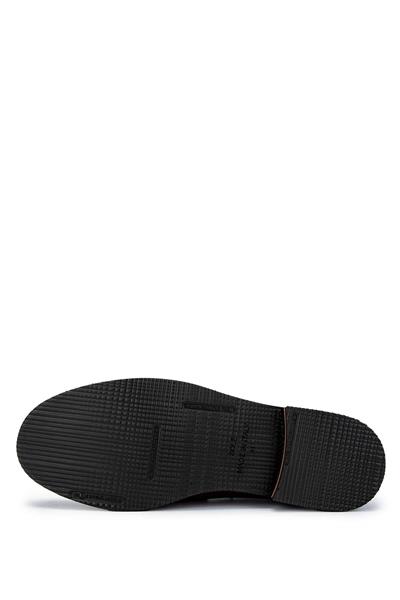 Tamer Tanca Erkek Hakiki Deri Taba Deri Loafer Ayakkabı