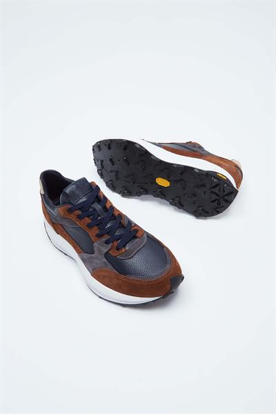 Tamer Tanca Erkek Hakiki Deri Taba Sneakers & Spor Ayakkabı