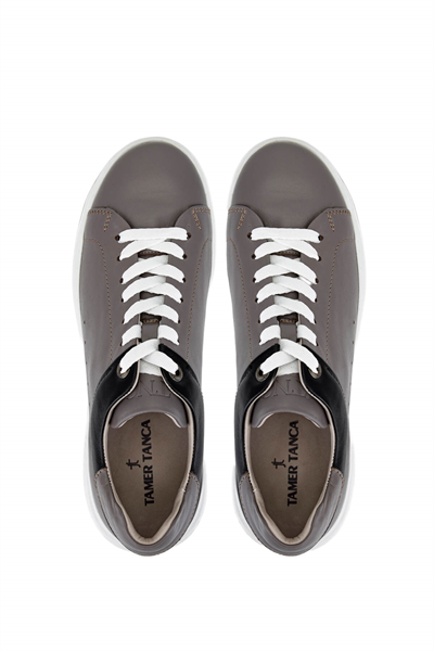 Tamer Tanca Erkek Hakiki Deri Vizon Napa Sneakers & Spor Ayakkabı