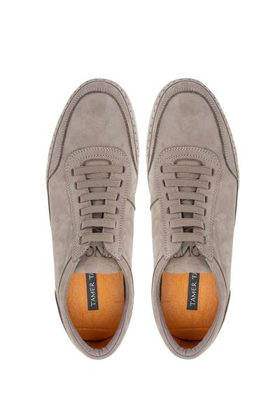 Tamer Tanca Erkek Hakiki Deri Vizon Nubuk Sneakers & Spor Ayakkabı