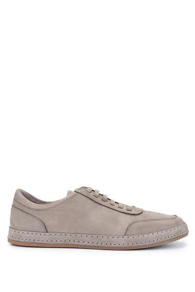 Tamer Tanca Erkek Hakiki Deri Vizon Nubuk Sneakers & Spor Ayakkabı