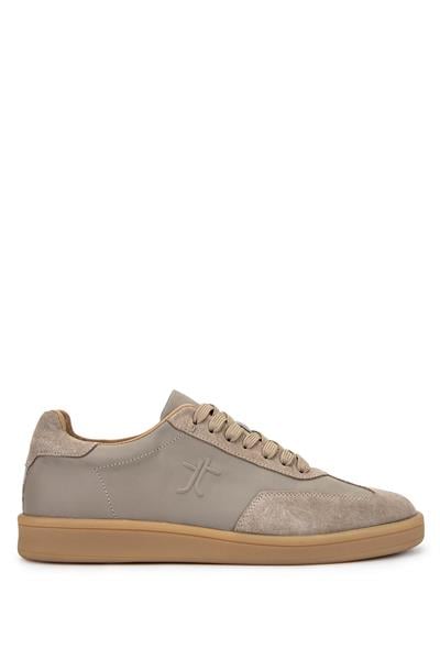 Tamer Tanca Erkek Hakiki Deri Vizon Sneakers & Spor Ayakkabı