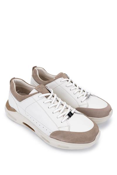 Tamer Tanca Erkek Hakiki Deri Vizon Sneakers & Spor Ayakkabı