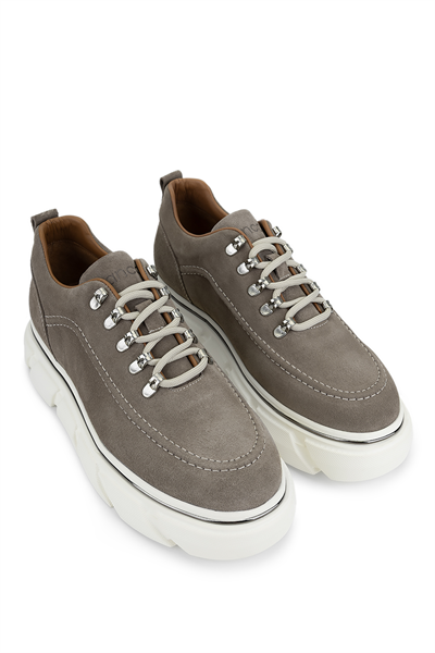 Tamer Tanca Erkek Hakiki Deri Vizon Süet Sneakers & Spor Ayakkabı