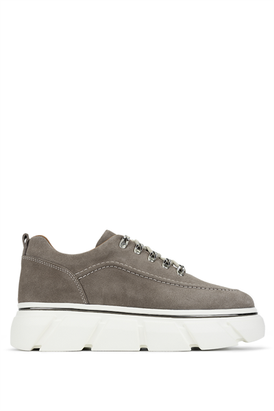 Tamer Tanca Erkek Hakiki Deri Vizon Süet Sneakers & Spor Ayakkabı