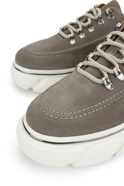 Tamer Tanca Erkek Hakiki Deri Vizon Süet Sneakers & Spor Ayakkabı