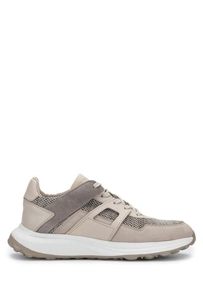 Tamer Tanca Erkek Hakiki Deri/Tekstil Bej Sneakers & Spor Ayakkabı