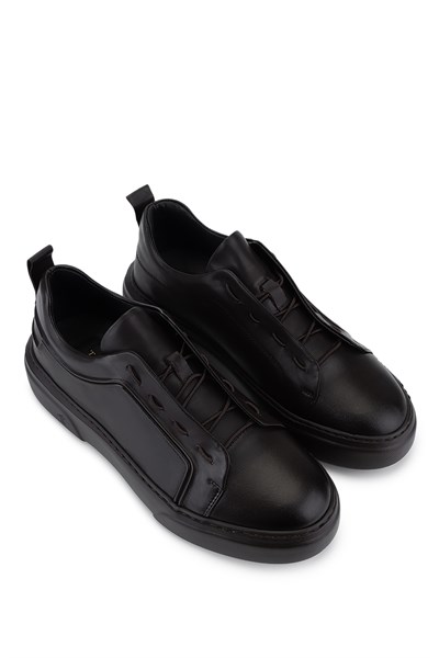 Tamer Tanca Erkek Hakiki Deri Kahverengi Sneakers & Spor Ayakkabı