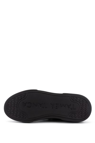 Tamer Tanca Erkek Hakiki Deri Kahverengi Sneakers & Spor Ayakkabı