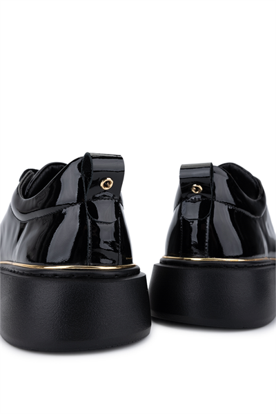 Tamer Tanca Erkek Siyah Rugan Sneakers & Spor Ayakkabı