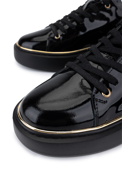 Tamer Tanca Erkek Siyah Rugan Sneakers & Spor Ayakkabı
