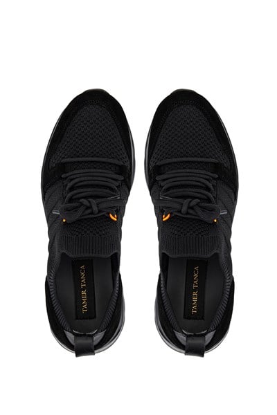 Tamer Tanca Erkek Siyah Süet Sneakers & Spor Ayakkabı