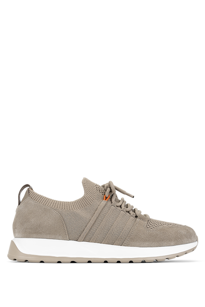 Tamer Tanca Erkek Tekstil Bej Süet Sneakers & Spor Ayakkabı