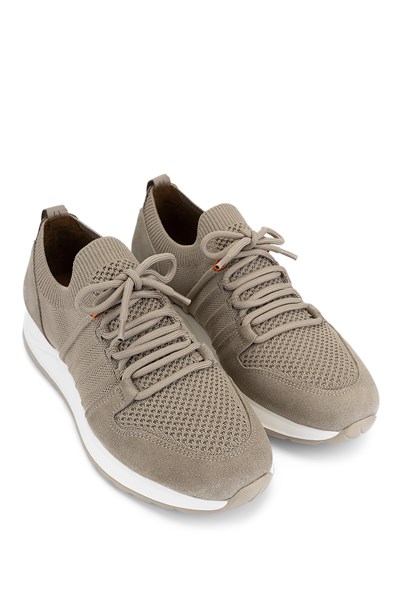 Tamer Tanca Erkek Tekstil Bej Süet Sneakers & Spor Ayakkabı
