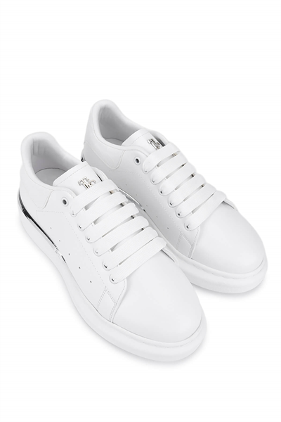 Tamer Tanca Erkek Vegan Beyaz Sneakers & Spor Ayakkabı