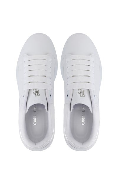 Tamer Tanca Erkek Vegan Beyaz Sneakers & Spor Ayakkabı