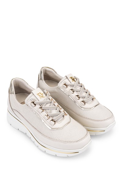 Tamer Tanca Hakiki Deri Kadın Siyah Sneakers & Spor Ayakkabı