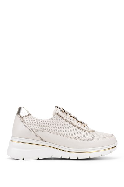 Tamer Tanca Hakiki Deri Kadın Siyah Sneakers & Spor Ayakkabı