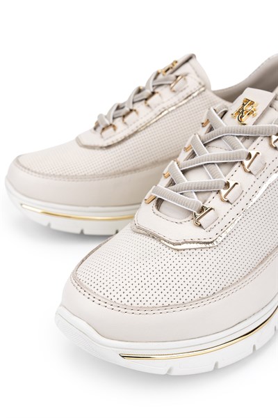 Tamer Tanca Hakiki Deri Kadın Siyah Sneakers & Spor Ayakkabı