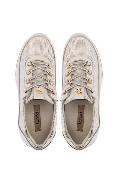 Tamer Tanca Hakiki Deri Kadın Siyah Sneakers & Spor Ayakkabı