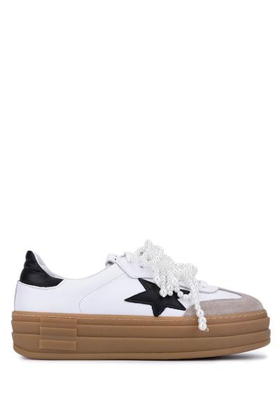 Tamer Tanca Kadın Beyaz Sneakers & Spor Ayakkabı