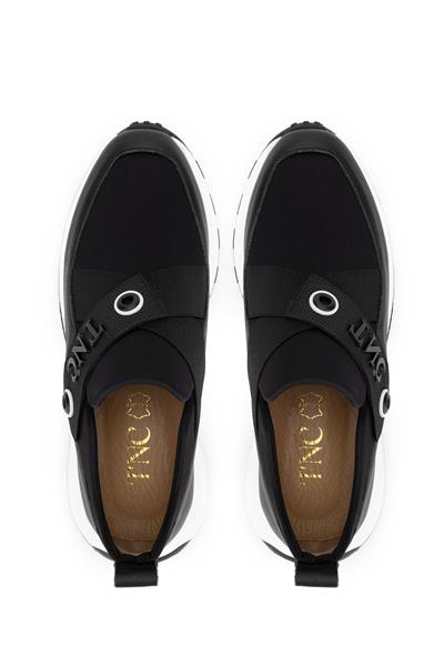 Tamer Tanca Kadın Deri Hasır Siyah Sneakers & Spor Ayakkabı