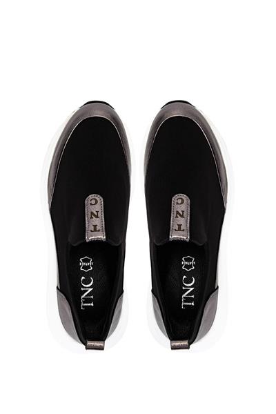 Tamer Tanca Kadın Deri & Tekstil Antrasit Sneakers & Spor Ayakkabı